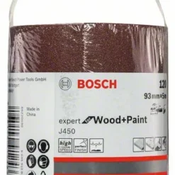 Bosch Schleifrolle J450 Expert For Wood And Paint, 93 Mm X 5 M, 120 (2 608 621 458)