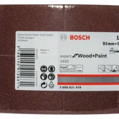 Bosch Schleifrolle J450 Expert For Wood And Paint, 93 Mm X 50 M, 180 (2 608 621 478)