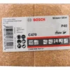 Bosch Schleifrolle C470, Best For Wood And Paint, Papierschleifrolle, 93 Mm X 50 M, 40 (2 608 608 709)