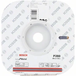 Bosch Schleifrolle J475 Best For Metal, Gewebeschleifrolle, 38 Mm X 25 M, 280 (2 608 608 C38)