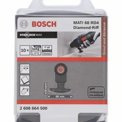 Bosch Diamant-RIFF Segmentsägeblatt MATI 68 RD4, 68 X 30 Mm, 10er-Pack (2 608 664 500)