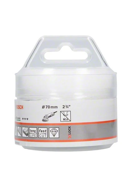 Bosch Diamanttrockenbohrer X-LOCK Best For Ceramic Dry Speed, 70 X 35 Mm (2 608 599 023) – Bild 2