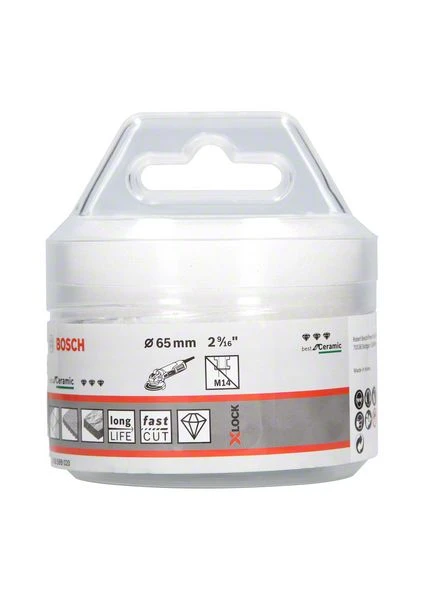 Bosch Diamanttrockenbohrer X-LOCK Best For Ceramic Dry Speed, 65 X 35 Mm (2 608 599 020) – Bild 2