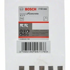 Bosch Segmente Für Diamantbohrkrone Standard For Concrete 52 Mm, 5, 10 Mm (2 608 601 748)