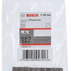 Bosch Segmente Für Diamantbohrkrone Standard For Concrete 102 Mm, 9, 10 Mm (2 608 601 752)