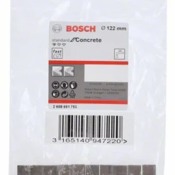 Bosch Segmente Für Diamantbohrkrone Standard For Concrete 122 Mm, 10, 10 Mm (2 608 601 753)
