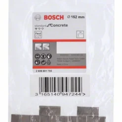 Bosch Segmente Für Diamantbohrkrone Standard For Concrete 152 Mm, 12, 10 Mm (2 608 601 755)