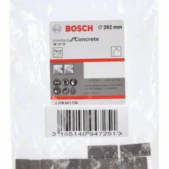Bosch Segmente Für Diamantbohrkrone Standard For Concrete 200 Mm, 12, 10 Mm (2 608 601 756)