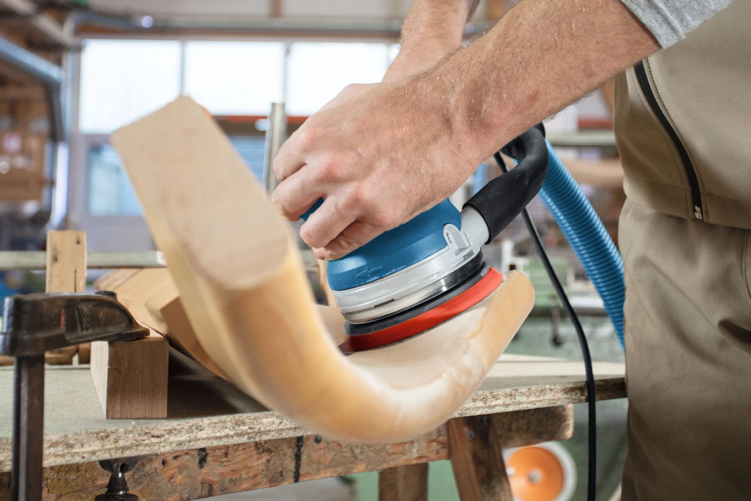 Bosch Exzenterschleifer GET 55-125 Professional 550 W Im Karton – Bild 14