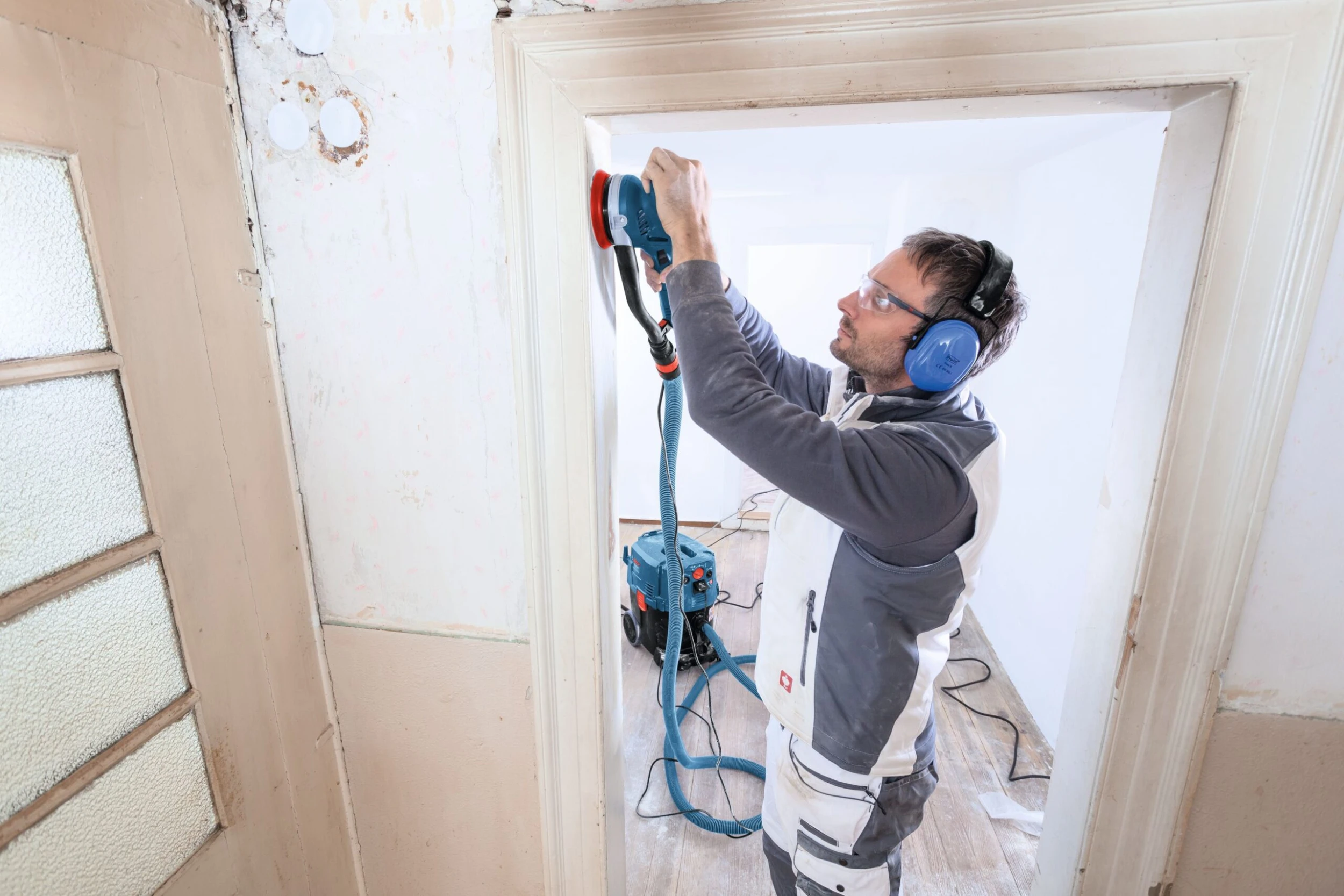 Bosch Exzenterschleifer GET 75-150 In L-Boxx Gr. 3 + Extra Schleifblättersets – Bild 18