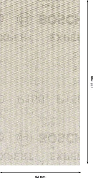 Bosch EXPERT Netzschleifblatt M480,93x186mm,K150, 50x (2 608 900 755) – Bild 3