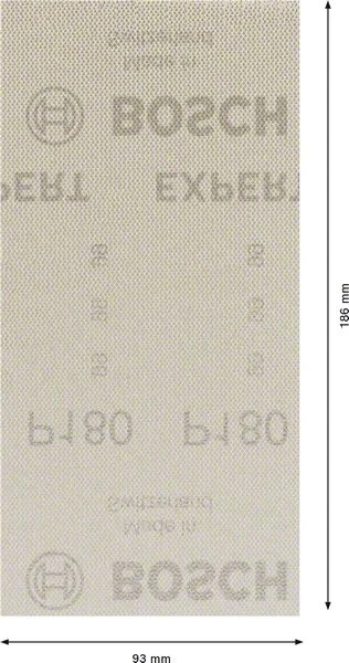 Bosch EXPERT Netzschleifblatt M480,93x186mm,K180, 50x (2 608 900 756) – Bild 3