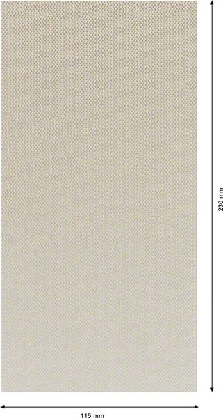 Bosch EXPERT Netzschleifblatt M480,115x230mm,K18, 10x (2 608 900 765) – Bild 3