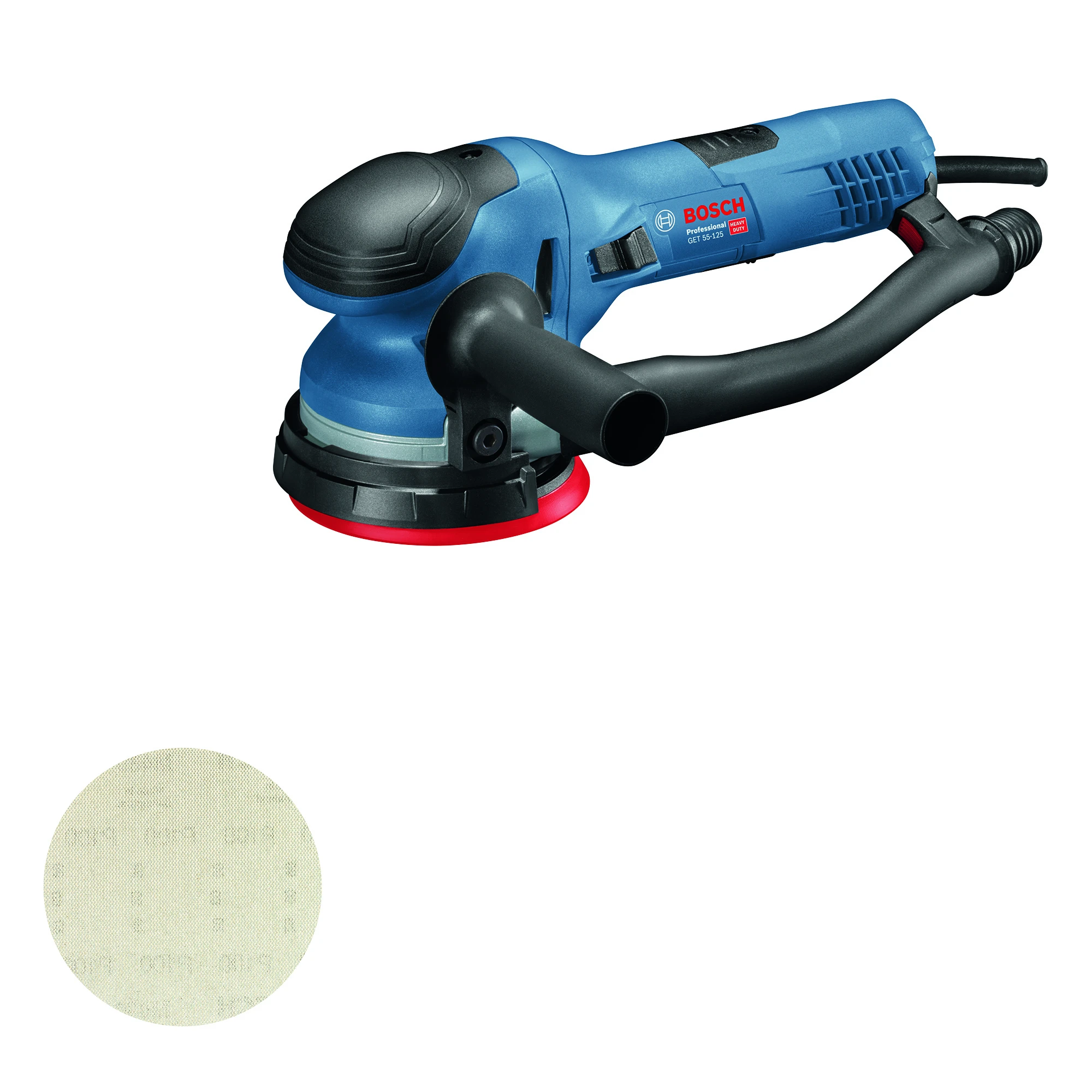 Bosch Exzenterschleifer GET 55-125 Professional 550 W Im Karton – Bild 2