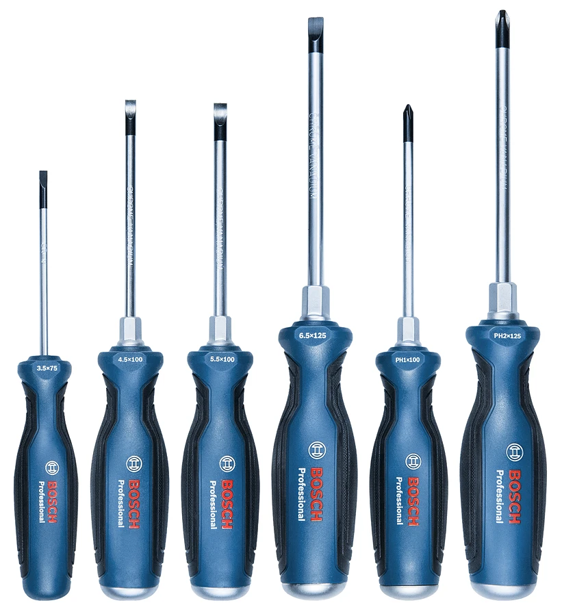 Bosch Schraubendreher-Set PH/SL 6 Tlg. Professional